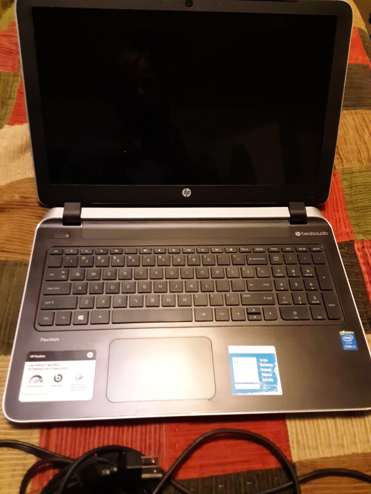 HP laptop