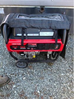 Craftsman 5000 W running 6250 W starting generator