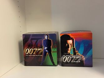 2 sets of James Bond VHS tapes