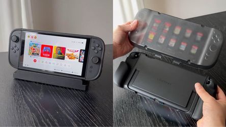 Nintendo Switch with D brand case!