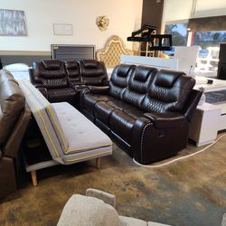 2 PC Loveseat And Sofa 