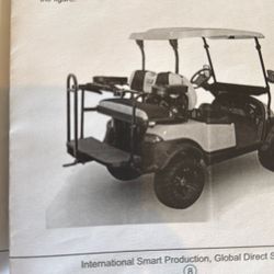 Golf Cart Golf Bag Holder