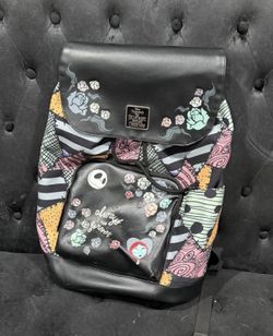 HTF Night Before Christmas Large Backpack