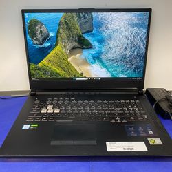 ASUS ROG G731G Strix G G731gu 17.3" FHD i7 16 gb 256gb W/CHARGER