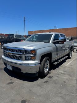 2015 Chevy Silverado four-door crew cop
