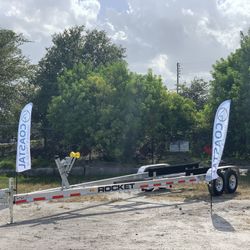 2022 Rocket Aluminum Boat Trailer 26’-27’ 10k Gvwr