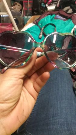 Heart shaped sunglasses