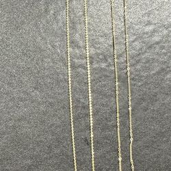 14k Gold Chains