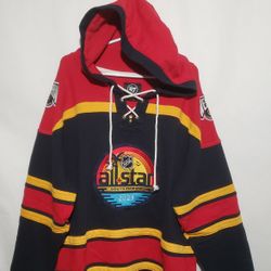 '47 NHL  ALL STAR  FLORIDA  WESTERN CONFERENCE MENS  HOODIE SIZE XL
