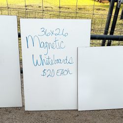 $20 EACH MAGNETIC WHITEBOARDS 36” X 26” WHITE BOARDS 47Th Ave. And Dobbins In Laveen
