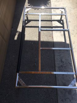 Twin bed metal frame