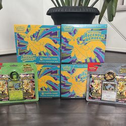 Pokémon Ascended Heroes Sealed Products (ETB, Sticker, Blister etc)
