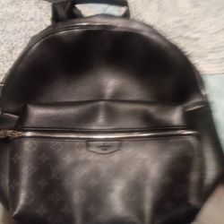 Gorgeous Black Louis Vitton Women's Backpack 