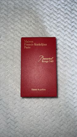 Baccarat rouge 540