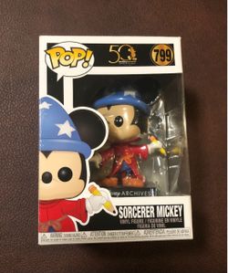 Funko Pop! Walt Disney Archives 50th - Sorcerer Mickey #799