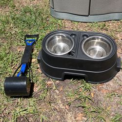 Dog Raised Feeding/Water  Bowls