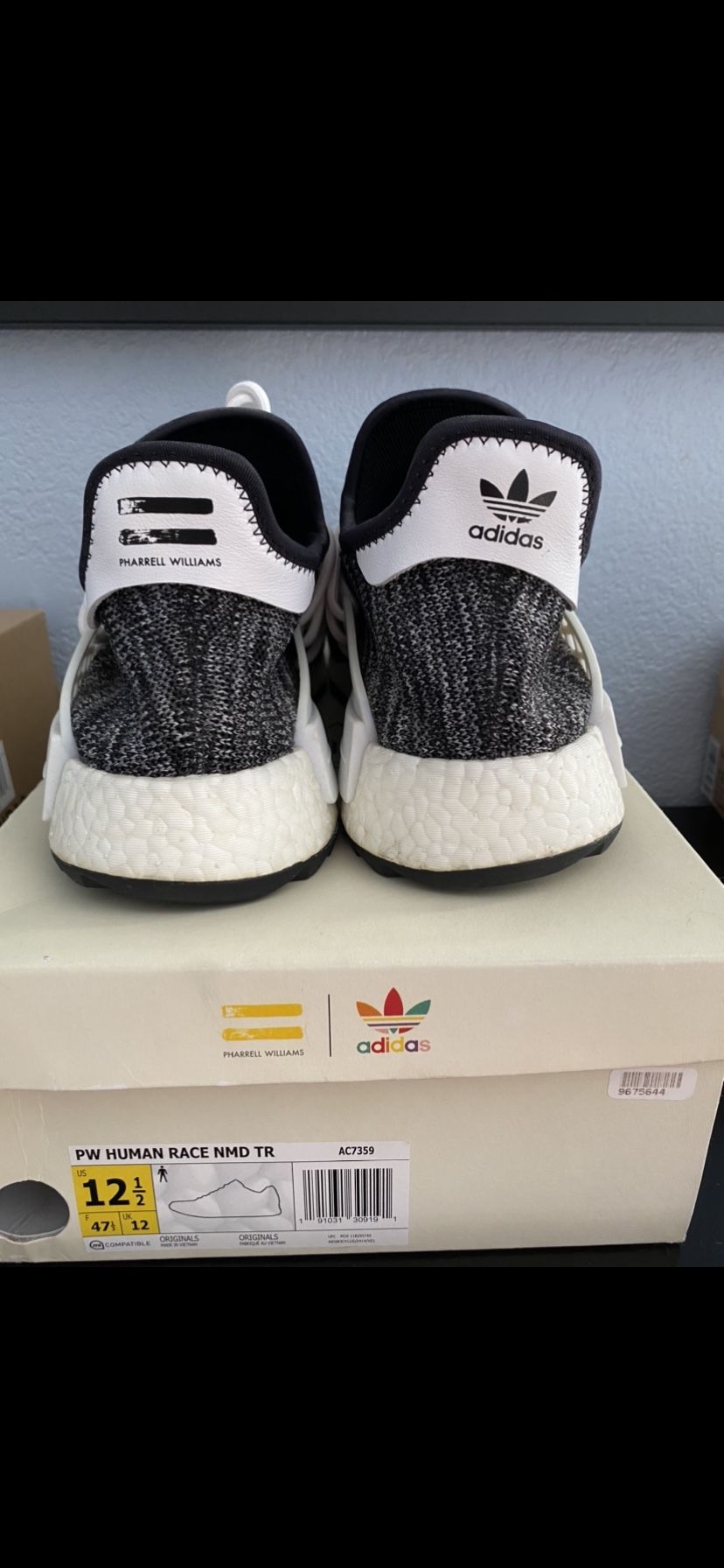 Pharrell x NMD Human Race Trail 'Oreo'