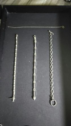 925 Italian silver bracelets