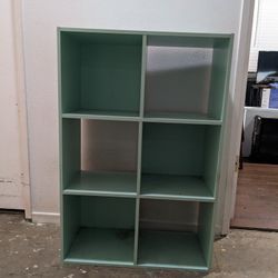Teal Green cube Organizer 