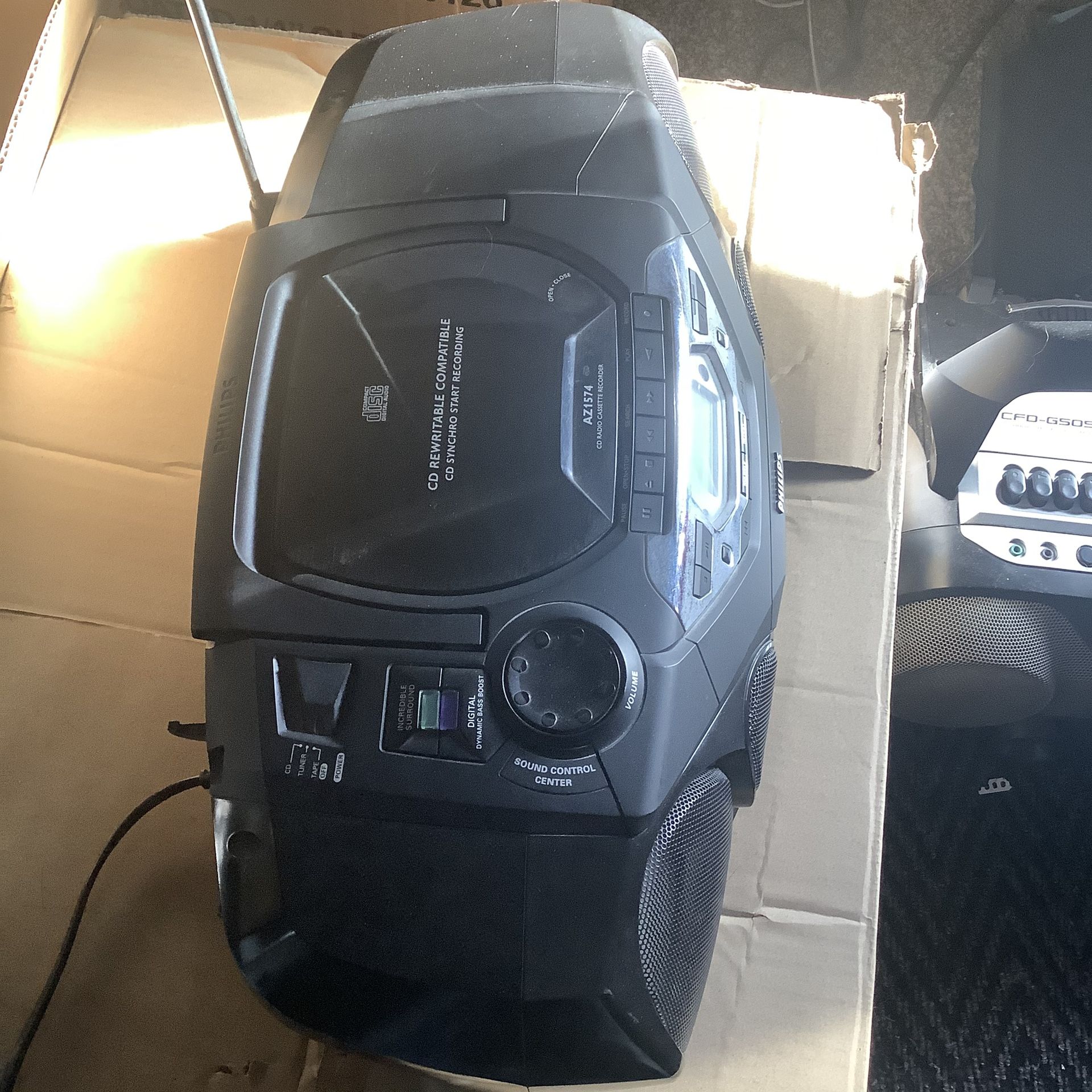 Philips Radio Cassette Cd