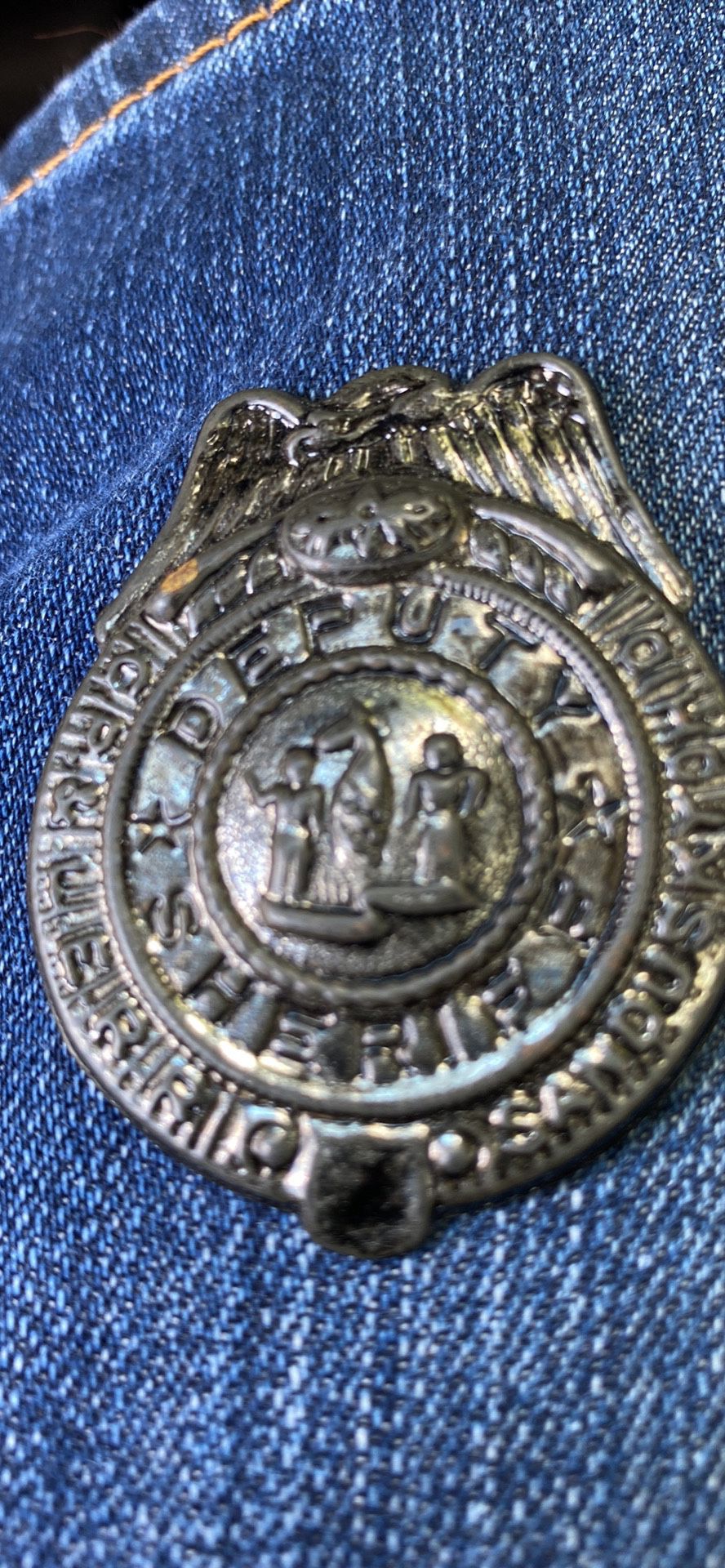 1950’s Toy Deputy Sheriff Badge 