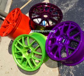 Wheels Powder-coated All Colors $750