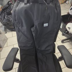 Free Soldier F.A. 952303 Grey Fleeece Lined Soft Shell Snow Ski Pants