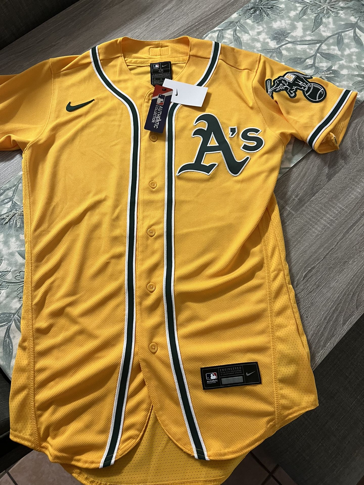 Oakland A’s Authentic Baseball Jersey 