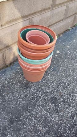 Flower pots for sale!