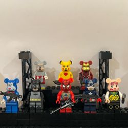 Kaws BearBrick Custom Lego Vigilante Collection