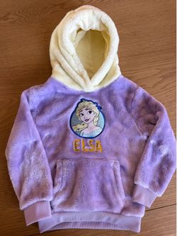 Elsa frozen hoodie size 6