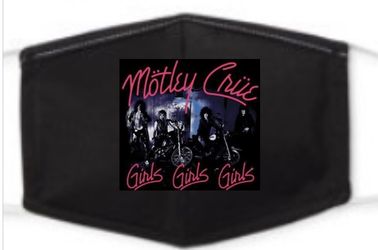 Motley Crue Decretive Face Mask