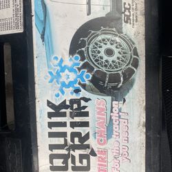 2 Sets Of Snow Tire Chains $40 Each
