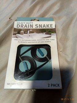 Heavy duty drain snake