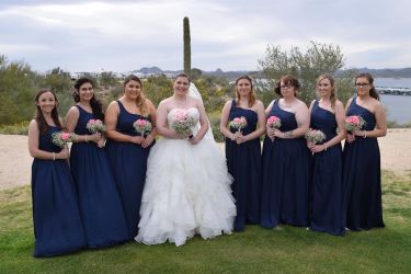 Vera Wang bridesmaids dress