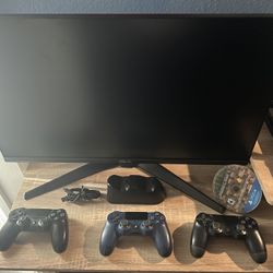 PS4 With Asus Monitor