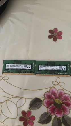 8GB (2x4GB) SK Hynix DDR4-3200 Laptop RAM SODIMM