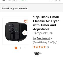 Air fryer 1 quart brand new in box