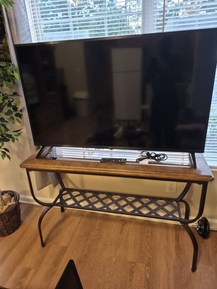 LG Smart TV with TV Stand