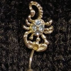 Scorpion Belly Ring