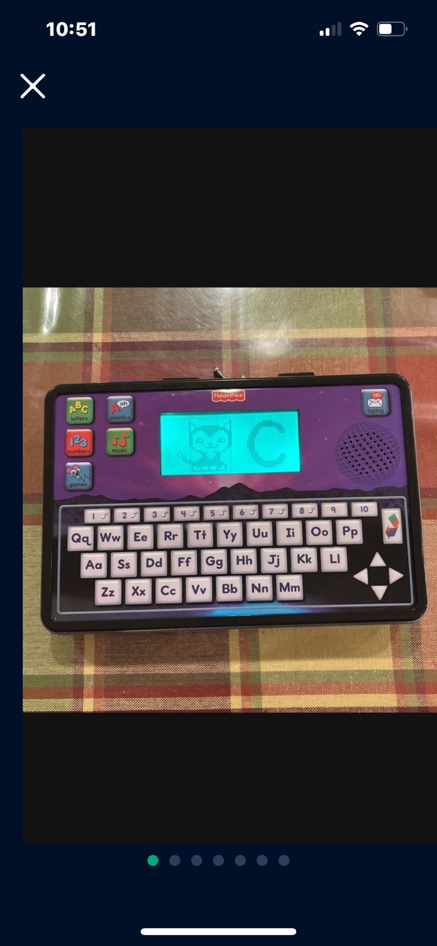 Kids Fisher Price Learning Smart Tablet
