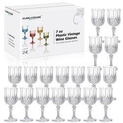 Vintage Wine Glasses