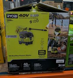 Ryobi 1200PSI Pressure washer