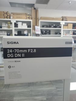 Sigma 24-70mm F2.8 II (SONY E)