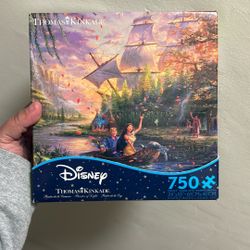New Puzzle 750 Thomas Kinkade  Pocahontas