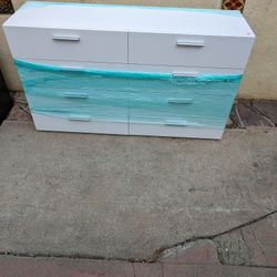 Modern White Dresser