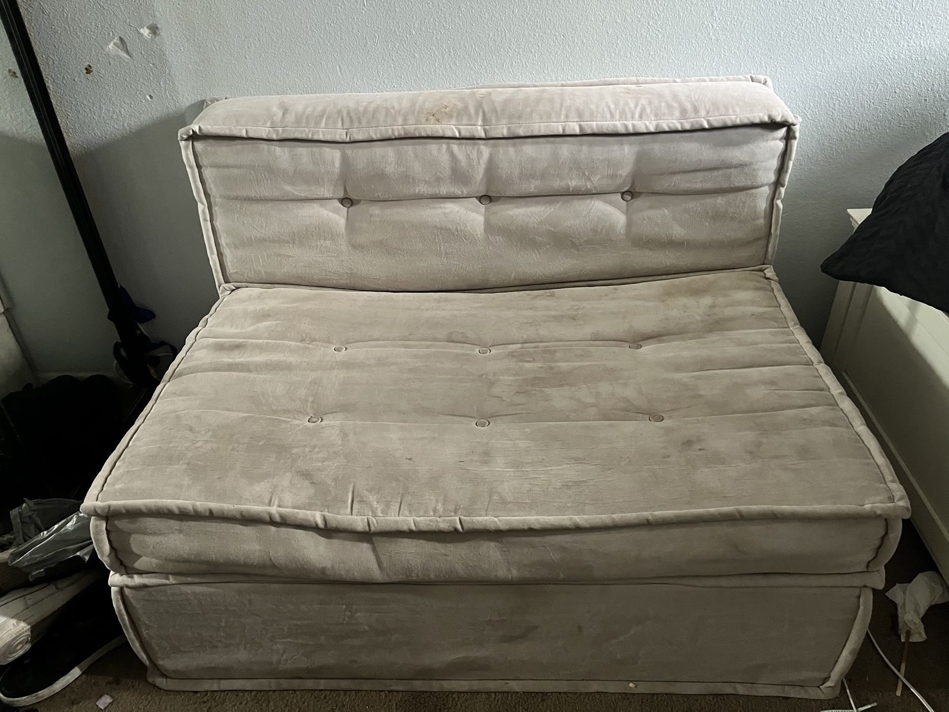 Pottery Barn Futon With Twin Size Bed
