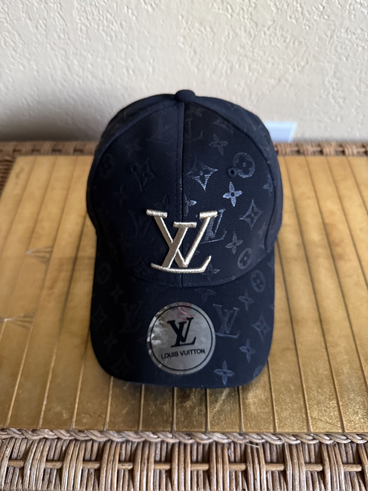 Pga Louis Vuitton, Black And Gold Baseball Hat, Cap New