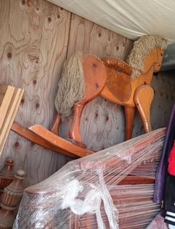 Wooden Rocking Horse