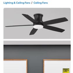 Brand New Harbor Breeze 52 Inch Lewind Ceiling Fan 